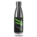 Skin Decal Wrap for RTIC Water Bottle 17oz Baja 0014 Neon Green (BOTTLE NOT INCLUDED)