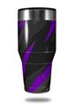 Skin Decal Wrap for Walmart Ozark Trail Tumblers 40oz - Jagged Camo Purple (TUMBLER NOT INCLUDED)