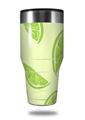 Skin Decal Wrap for Walmart Ozark Trail Tumblers 40oz - Limes Yellow (TUMBLER NOT INCLUDED)