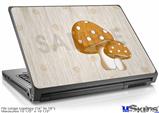 Laptop Skin (Large) - Mushrooms Orange