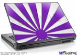 Laptop Skin (Large) - Rising Sun Japanese Purple