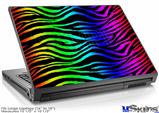 Laptop Skin (Large) - Rainbow Zebra