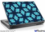 Laptop Skin (Large) - Abstract Floral Blue
