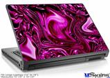 Laptop Skin (Large) - Liquid Metal Chrome Hot Pink Fuchsia