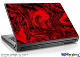 Laptop Skin (Large) - Liquid Metal Chrome Red