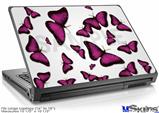 Laptop Skin (Large) - Butterflies Purple