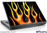 Laptop Skin (Large) - Metal Flames