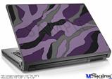 Laptop Skin (Large) - Camouflage Purple