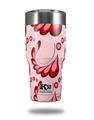 Skin Decal Wrap for K2 Element Tumbler 30oz - Petals Red (TUMBLER NOT INCLUDED) by WraptorSkinz
