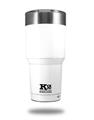 Skin Decal Wrap for K2 Element Tumbler 30oz - Solids Collection White (TUMBLER NOT INCLUDED) by WraptorSkinz