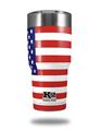Skin Decal Wrap for K2 Element Tumbler 30oz - USA American Flag 01 (TUMBLER NOT INCLUDED) by WraptorSkinz