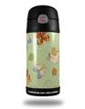 Skin Decal Wrap for Thermos Funtainer 12oz Bottle Birds Butterflies and Flowers (BOTTLE NOT INCLUDED) by WraptorSkinz