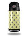 Skin Decal Wrap for Thermos Funtainer 12oz Bottle Kearas Daisies Yellow (BOTTLE NOT INCLUDED) by WraptorSkinz