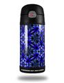 Skin Decal Wrap for Thermos Funtainer 12oz Bottle Daisy Blue (BOTTLE NOT INCLUDED) by WraptorSkinz