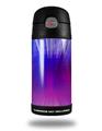 Skin Decal Wrap for Thermos Funtainer 12oz Bottle Bent Light Blueish (BOTTLE NOT INCLUDED)