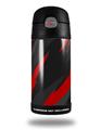 Skin Decal Wrap for Thermos Funtainer 12oz Bottle Jagged Camo Red (BOTTLE NOT INCLUDED)