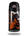 Skin Decal Wrap for Thermos Funtainer 12oz Bottle Baja 0003 Burnt Orange (BOTTLE NOT INCLUDED)