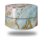Skin Decal Wrap for Google WiFi Original Cotton Candy Gilded Marble (GOOGLE WIFI NOT INCLUDED)