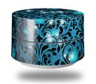 Skin Decal Wrap for Google WiFi Original Blue Flower Bomb Starry Night (GOOGLE WIFI NOT INCLUDED)