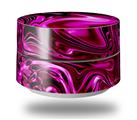 Skin Decal Wrap compatible with Google WiFi Original Liquid Metal Chrome Hot Pink Fuchsia (GOOGLE WIFI NOT INCLUDED)