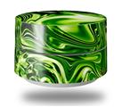 Skin Decal Wrap compatible with Google WiFi Original Liquid Metal Chrome Neon Green (GOOGLE WIFI NOT INCLUDED)
