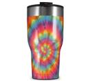 WraptorSkinz Skin Wrap compatible with 2017 and newer RTIC Tumblers 30oz Tie Dye Swirl 107 (TUMBLER NOT INCLUDED)
