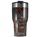 WraptorSkinz Skin Wrap compatible with 2017 and newer RTIC Tumblers 30oz Car Wreck (TUMBLER NOT INCLUDED)