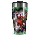 WraptorSkinz Skin Wrap compatible with 2017 and newer RTIC Tumblers 30oz Butterfly (TUMBLER NOT INCLUDED)