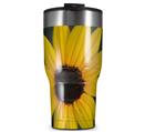 WraptorSkinz Skin Wrap compatible with 2017 and newer RTIC Tumblers 30oz Yellow Daisy (TUMBLER NOT INCLUDED)