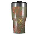 WraptorSkinz Skin Wrap compatible with 2017 and newer RTIC Tumblers 30oz Flutter (TUMBLER NOT INCLUDED)