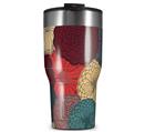 WraptorSkinz Skin Wrap compatible with 2017 and newer RTIC Tumblers 30oz Flowers Pattern 04 (TUMBLER NOT INCLUDED)