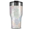 WraptorSkinz Skin Wrap compatible with 2017 and newer RTIC Tumblers 30oz Flowers Pattern 10 (TUMBLER NOT INCLUDED)