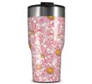 WraptorSkinz Skin Wrap compatible with 2017 and newer RTIC Tumblers 30oz Flowers Pattern 12 (TUMBLER NOT INCLUDED)