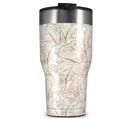WraptorSkinz Skin Wrap compatible with 2017 and newer RTIC Tumblers 30oz Flowers Pattern 17 (TUMBLER NOT INCLUDED)