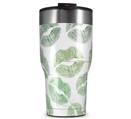 WraptorSkinz Skin Wrap compatible with 2017 and newer RTIC Tumblers 30oz Green Lips (TUMBLER NOT INCLUDED)