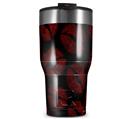 WraptorSkinz Skin Wrap compatible with 2017 and newer RTIC Tumblers 30oz Red And Black Lips (TUMBLER NOT INCLUDED)