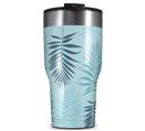 WraptorSkinz Skin Wrap compatible with 2017 and newer RTIC Tumblers 30oz Palms 01 Blue On Blue (TUMBLER NOT INCLUDED)
