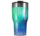 WraptorSkinz Skin Wrap compatible with 2017 and newer RTIC Tumblers 30oz Bent Light Seafoam Greenish (TUMBLER NOT INCLUDED)