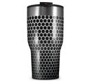 WraptorSkinz Skin Wrap compatible with 2017 and newer RTIC Tumblers 30oz Mesh Metal Hex 02 (TUMBLER NOT INCLUDED)