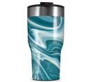 WraptorSkinz Skin Wrap compatible with 2017 and newer RTIC Tumblers 30oz Blue Marble (TUMBLER NOT INCLUDED)