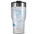 WraptorSkinz Skin Wrap compatible with 2017 and newer RTIC Tumblers 30oz Marble Beach (TUMBLER NOT INCLUDED)