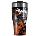WraptorSkinz Skin Wrap compatible with 2017 and newer RTIC Tumblers 30oz Baja 0003 Burnt Orange (TUMBLER NOT INCLUDED)