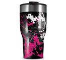 WraptorSkinz Skin Wrap compatible with 2017 and newer RTIC Tumblers 30oz Baja 0003 Hot Pink (TUMBLER NOT INCLUDED)