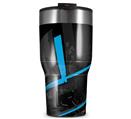 WraptorSkinz Skin Wrap compatible with 2017 and newer RTIC Tumblers 30oz Baja 0004 Blue Medium (TUMBLER NOT INCLUDED)