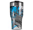WraptorSkinz Skin Wrap compatible with 2017 and newer RTIC Tumblers 30oz Baja 0032 Blue Medium (TUMBLER NOT INCLUDED)