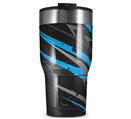 WraptorSkinz Skin Wrap compatible with 2017 and newer RTIC Tumblers 30oz Baja 0014 Blue Medium (TUMBLER NOT INCLUDED)
