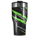 WraptorSkinz Skin Wrap compatible with 2017 and newer RTIC Tumblers 30oz Baja 0014 Neon Green (TUMBLER NOT INCLUDED)