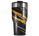 WraptorSkinz Skin Wrap compatible with 2017 and newer RTIC Tumblers 30oz Baja 0014 Orange (TUMBLER NOT INCLUDED)