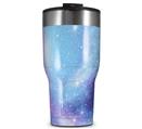 WraptorSkinz Skin Wrap compatible with 2017 and newer RTIC Tumblers 30oz Dynamic Blue Galaxy (TUMBLER NOT INCLUDED)