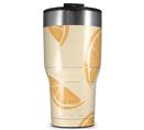 WraptorSkinz Skin Wrap compatible with 2017 and newer RTIC Tumblers 30oz Oranges Orange (TUMBLER NOT INCLUDED)